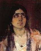 Nikolay Fechin Indian Girl painting